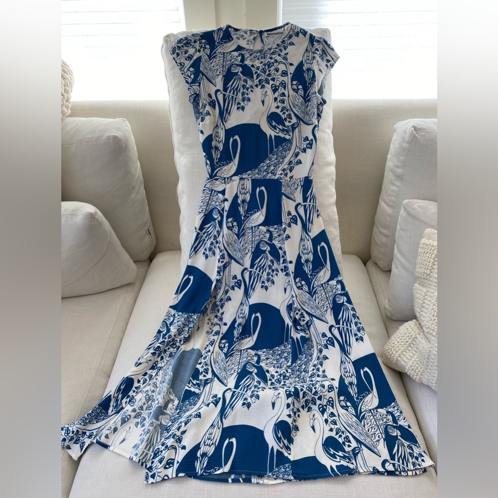 Reformation Gavin dress printed